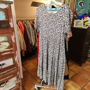 Aerie Floral Midi Dress